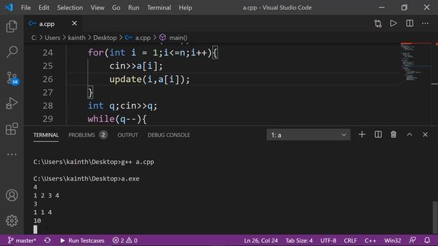 Point & Range Updates - Fenwick Tree | C++ Placement Course | Lecture 41.2 смотреть онлайн