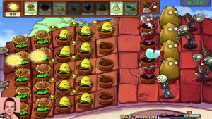 Кенгуру ,идет за мозгами 🔥 Мини игры ,Растение против Зомби Прохождение Часть 19