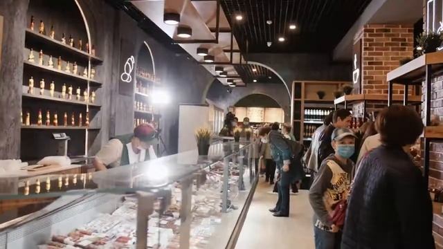 Открытие первого магазина белорусских продуктов в новом формате Белмарт