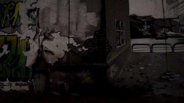 Граффити мост Золотой рог  涂鸦金角湾大桥