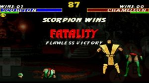 Scorpion MK2 Fatality Cheats Hits Combo Tutorial ( Ultimate Mortal Kombat Trilogy Sega MD) Android