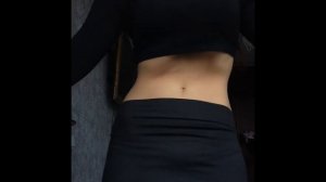 Вакуум волна животом. Belly wave