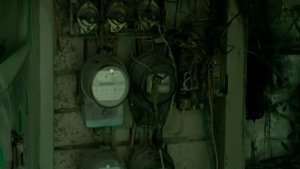 Пожар в подъезде