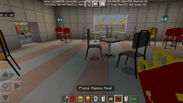 обзор мода на макдональдс в майнкрафте ПЕ на телефоне ! смотреть онлайн