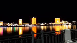 Благовещенск и китайский город на другом берегу