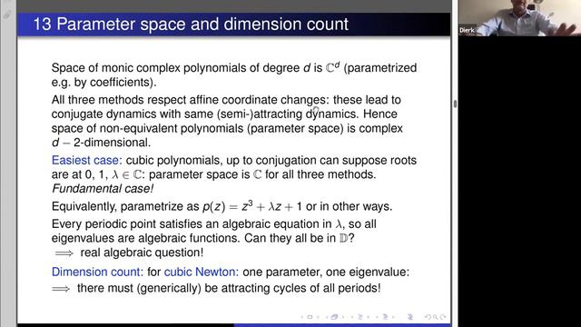Finding polynomial roots using complex analysis, dynamical systems, computer algebra - D. Schleiche