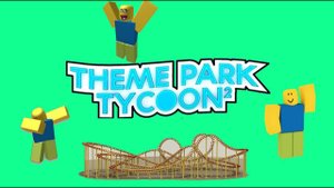 Построил американские горки в РОБЛОКС THEME PARK TYCOON #4.