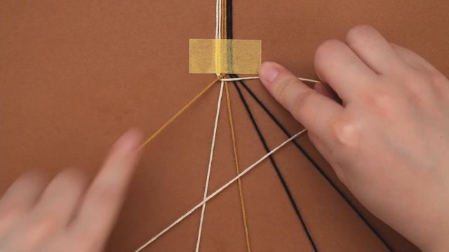 Candy Stripe Coffee Dark Tea Macrame Friendship Bracelets | Easy Tutorial for Beginner смотреть онлайн