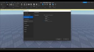 Что такое Game settings в роблокс студио?