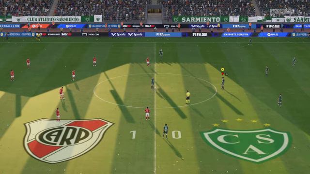 Sarmiento vs River modo carrera (perdemos por mi culpa) смотреть онлайн