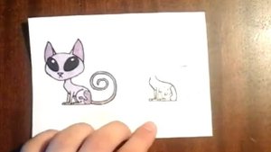 Как нарисовать Мистера Кэта (Kid VS Kat)?)))