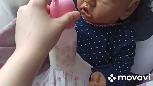 Влог с тремя куклами /реборн/беби бон/ наш день по режиму дня/кормление/ новые игрушки/ Соня рисует смотреть онлайн