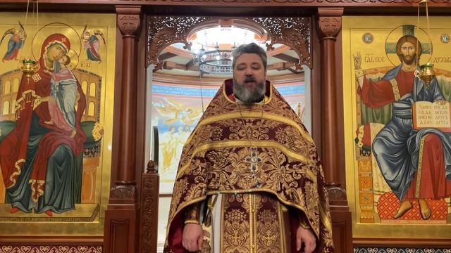 23.04.2023. Проповедь протоиерея Валерия Волощука в Неделю 2-ю по Пасхе, апостола Фомы смотреть онлайн