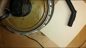 Циклон в гараж из насоса надувного матраса