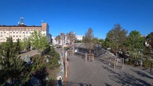 Парк Ангелов на месте сгоревшего ТЦ Зимняя Вишня в Кемерово