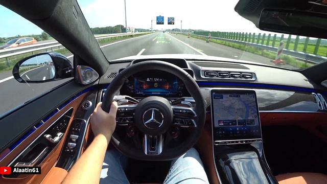 2023/2024 MERCEDES S CLASS S63 AMG E TEST DRIVE смотреть онлайн