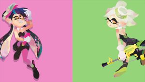Splatoon 2 - Spicy Calamari Inkantation (In Game x Live Version) Squid Sisters