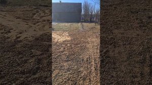 Делаем дорожки из щебня. Жизнь в деревне