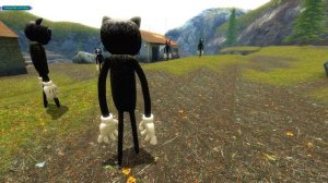 ЖИЗНЬ РОБОТА МУЛЬТЯШНОГО КОТА ОТ РОЖДЕНИЯ ДО СМЕРТИ В ГАРРИС МОД! CARTOON CAT SCP В Garry`s Mod!