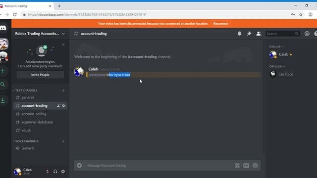 ROBLOX/FORTNITE ACCOUNT TRADING DISCORD смотреть онлайн