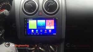Камера заднего вида Nissan Qashqai с динамическими линиями (задняя камера в Кашкай)
