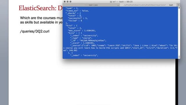 5.8 ElasticSearch Training - Working with DSL Query Part 2