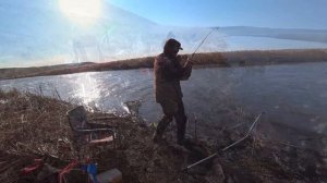 Карась просыпается! Рыбалка на Карабашском водохранилище. Весна 2022