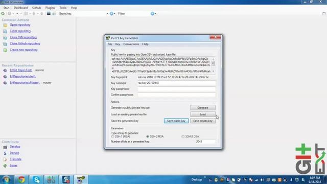 How to Use Git Extensions