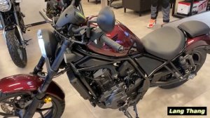Walkaround Honda Rebel 1100 2021 and Check Sound