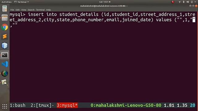 How to create entries into table contains foreign key | MySQL | Tamil