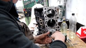 Двигатель 3S-FE. Капитальный ремонт. Toyota Vista SV40.