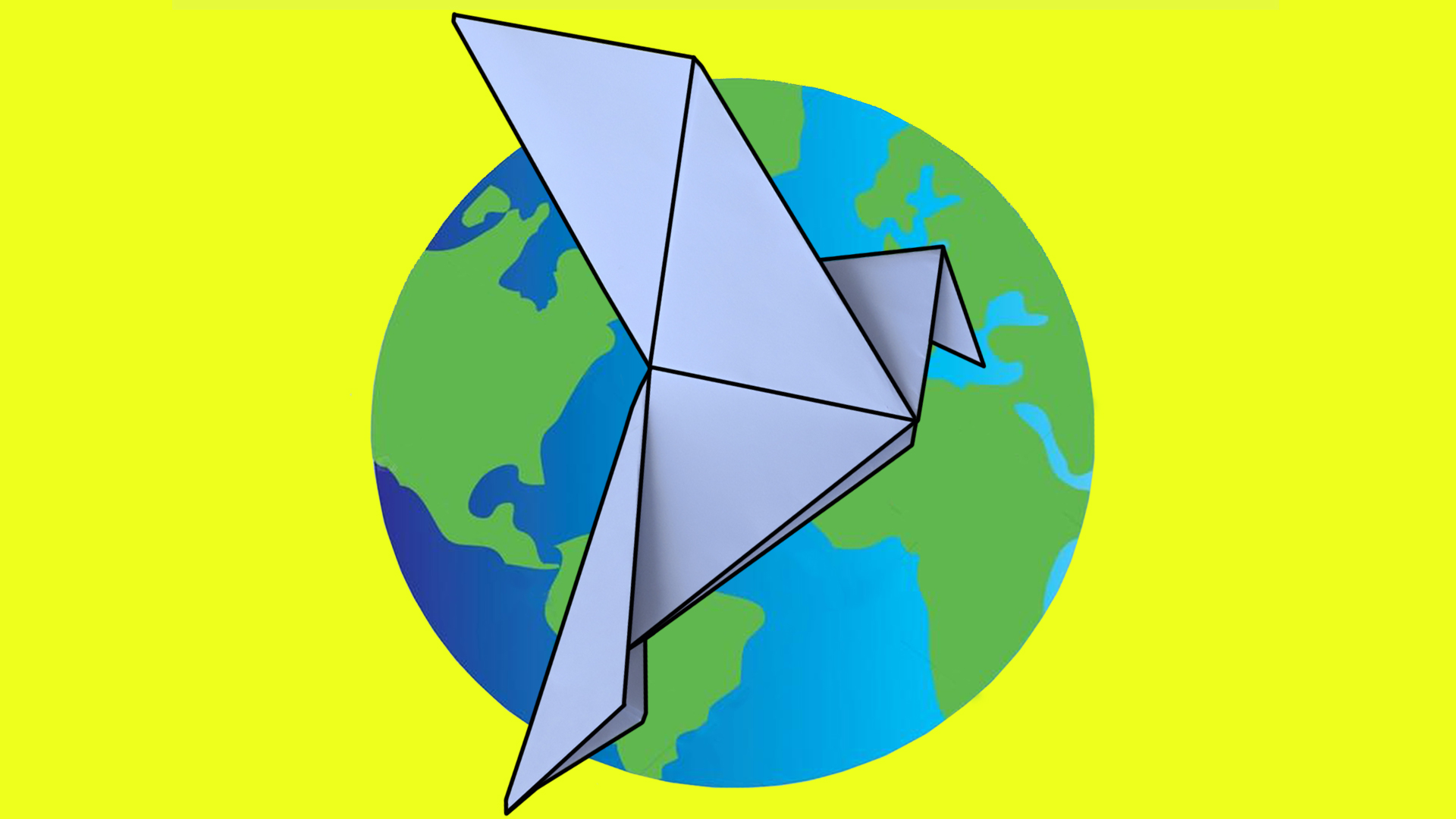 Голубь мира поделка оригами