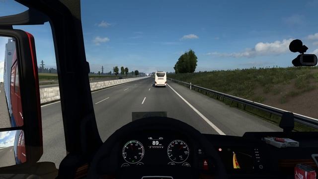 ETS2 1.47  Realistic Driving on 1:1 Scale German Autobahn