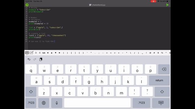 Python Basics 2 Lists, Strings, Numbers смотреть онлайн
