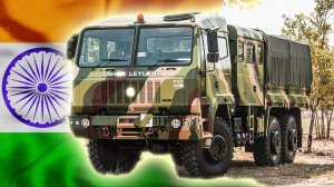 Военный грузовик с высокой грузоподъёмностью Ashok Leyland Super Stallion Индия