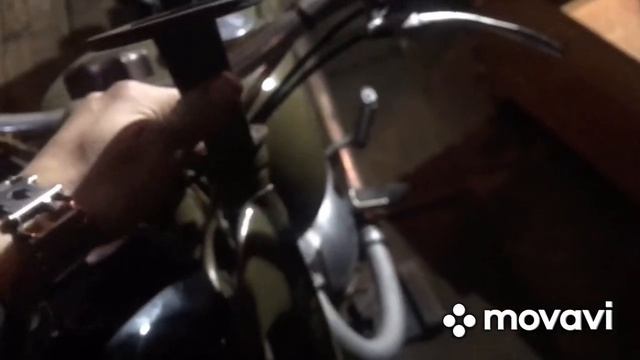 Ремонт и обслуживание передней вилки ИЖ-56, также обслуживание глушителя