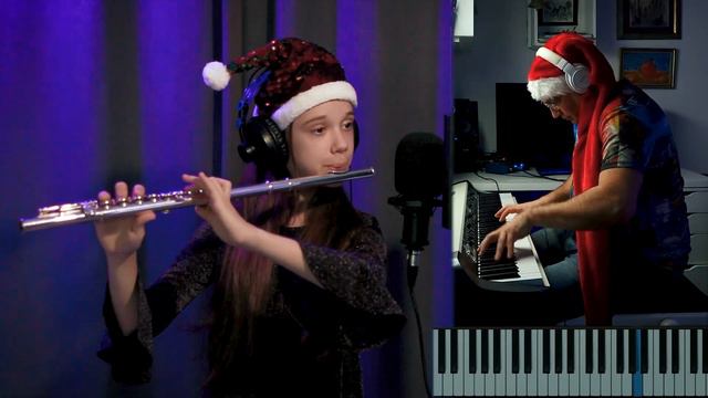 🏡 Home Alone 🎄 Somewhere in My Memory ♫ Flute & Piano смотреть онлайн