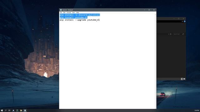 [Python]Discord.py Re-Write - Keeping the bot online outside of the IDE(Text-Editor)