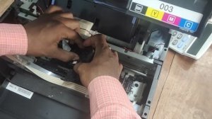 Epson l3110 Printer Black Ink Missing || White Lines || Easy Way To Fix White Line.