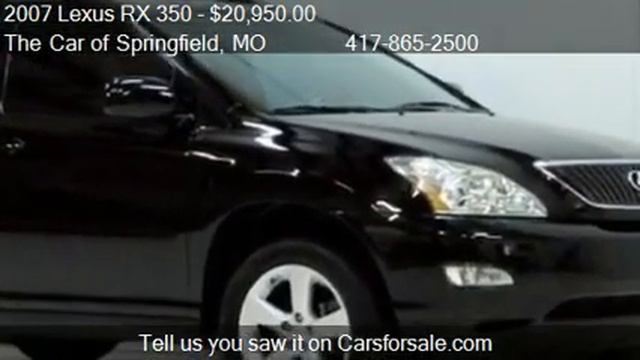 2007 Lexus RX 350 AWD NAVIGATION - for sale in Springfield, смотреть онлайн