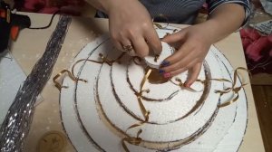 DIY: ЁЛКА СВОИМИ РУКАМИ. Как Сделать Подвесную Новогоднюю Елку из пенопласта