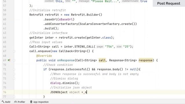 How to Implement Retrofit POST Request in Android Studio | POSTRequest | Android Coding смотреть онлайн
