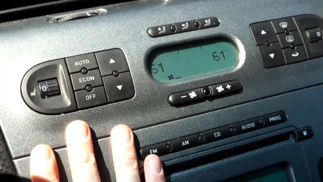 Seat Altea change Climatronic temperature units (Celsius Fahrenheit) смотреть онлайн