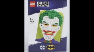 LEGO Brick Sketches sets And Iron Man Bust!