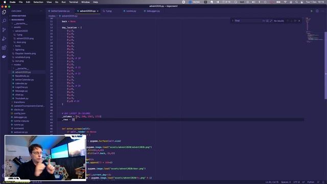 Pygame Advent Calendar - Advent 1 . Programming in Python, layers and basic doors смотреть онлайн