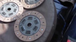 Демпферный диск сцепления на МТ УРАЛ ДНЕПР К750 / Damping disk of coupling on MT URAL DNEPR K750.
