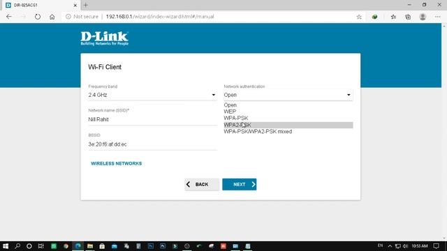 D-Link DIR-825 (DIR-825ACG1) Wisp Repeater Connection | How to connect mobile hostpot to wifi route