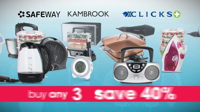SAVE up to 50% when you buy any 4 Safeway and Kambrook electrical products! смотреть онлайн