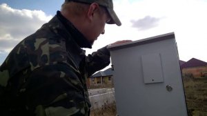 Электро-щиток на участке