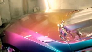 ALTEZZA : ПОКРАСКА ХАМЕЛЕОНОМ +нанесение СВЕТЯЩИХСЯ СПОРТИВНЫХ ПОЛОС